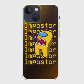 Чехол для iPhone 13 mini с принтом AMONG US   IMPOSTOR ,  |  | among | among us | amongus | crewmate | game | games | imposter | impostor | logo | monster | sabotage | shhh | амонг | амонг ас | амонгас | игра | игры | импостер | космос | крюмейт | лого | логотип | логотипы | монстр | саботаж | символ | сим