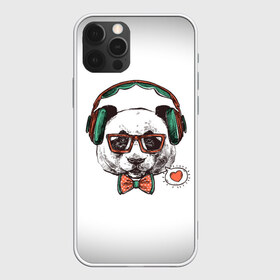 Чехол для iPhone 12 Pro Max с принтом ХИПСТЕР ПАНДА , Силикон |  | alter ego | always be yourself | be positive | fashion | heart | hipster | диджей | животные | наушники | очки | панда | панда диджей | сердечко | сердце | фанат музыки | хипстер | я есть стиль