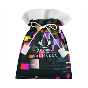 Подарочный 3D мешок с принтом ASSASINS VALHALLA / ВАЛХАЛЛА , 100% полиэстер | Размер: 29*39 см | creed | game | valhalla | альтаир | ассасин | кинжал