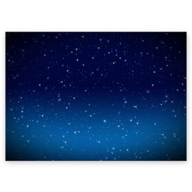 Поздравительная открытка с принтом Звездное небо , 100% бумага | плотность бумаги 280 г/м2, матовая, на обратной стороне линовка и место для марки
 | Тематика изображения на принте: cosmos | space | астрономия | звезды | космос