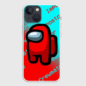 Чехол для iPhone 13 mini с принтом AMONG US   Impostor Crewmate ,  |  | among | among us | amongus | crewmate | game | games | imposter | impostor | logo | monster | sabotage | shhh | амонг | амонг ас | амонгас | игра | игры | импостер | космос | крюмейт | лого | логотип | логотипы | монстр | саботаж | символ | сим