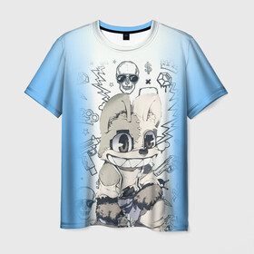 Мужская футболка 3D с принтом Глейпнир , 100% полиэфир | прямой крой, круглый вырез горловины, длина до линии бедер | gleipnir | аниме | глейпнир | манага