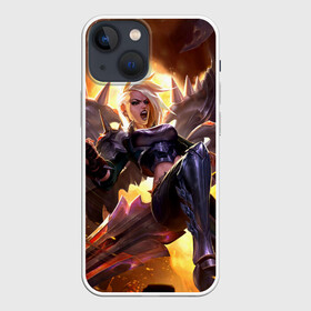 Чехол для iPhone 13 mini с принтом Kayle | Кейл ,  |  | game | kayle | league of legends | lol | игра | игры | кейл | лига легенд | лол | чемпион | чемпионы