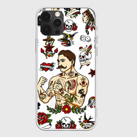 Чехол для iPhone 12 Pro Max с принтом HIPSTER TATTOO , Силикон |  | Тематика изображения на принте: hipsters | tattoo | девушка в тату | птицы | тату | усы | хипстер | хипстеры | черепа и розы | черепа и цветы | чёрная пантера | чувак | это борода. | я есть стиль