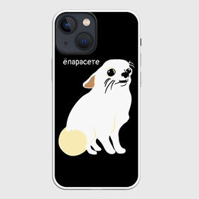 Чехол для iPhone 13 mini с принтом ёпарасете ,  |  | baby | dog | emoji | lol | what | белая собака | в смысле | взгляд | глаза | домашние животные | животные | малыш | мем | мордочка | мультяшный | пёсик | прикол | проблемы | собака | собака мем | собачка | чихуахуа