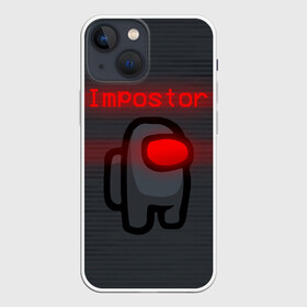 Чехол для iPhone 13 mini с принтом AMONG US   IMPOSTOR ,  |  | among | among us | amongus | crewmate | game | games | imposter | impostor | logo | monster | sabotage | shhh | амонг | амонг ас | амонгас | игра | игры | импостер | космос | крюмейт | лого | логотип | логотипы | монстр | саботаж | символ | сим