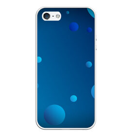 Чехол для iPhone 5/5S матовый с принтом Пузыри , Силикон | Область печати: задняя сторона чехла, без боковых панелей | градиент | круг | пузыри | пузырь | шар