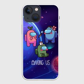 Чехол для iPhone 13 mini с принтом Among Us Space ,  |  | among | among us | game | steam | амонг | амонг юс | амонк | в космосе | игра | космонавт | космонафт | космос | мафия | пират | предатель | предатель среди нас | среди нас | человечки | эймонг | эмонг