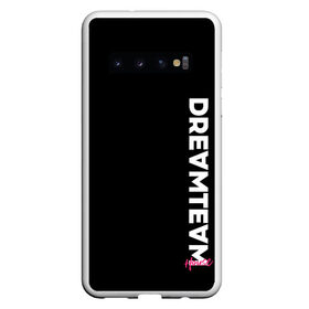 Чехол для Samsung Galaxy S10 с принтом DreamTeam , Силикон | Область печати: задняя сторона чехла, без боковых панелей | Тематика изображения на принте: blogger | bloggers | dream team | dream team house | dreamteam | dth | tik tok | tik tok house | блогер | блогеры | тик ток | тиктокеры