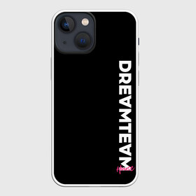 Чехол для iPhone 13 mini с принтом DreamTeam ,  |  | blogger | bloggers | dream team | dream team house | dreamteam | dth | tik tok | tik tok house | блогер | блогеры | тик ток | тиктокеры