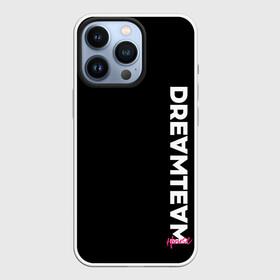 Чехол для iPhone 13 Pro с принтом DreamTeam ,  |  | blogger | bloggers | dream team | dream team house | dreamteam | dth | tik tok | tik tok house | блогер | блогеры | тик ток | тиктокеры