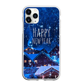 Чехол для iPhone 11 Pro Max матовый с принтом Happy New Year , Силикон |  | 