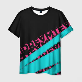 Мужская футболка 3D с принтом Dream Team House , 100% полиэфир | прямой крой, круглый вырез горловины, длина до линии бедер | 