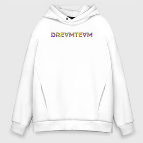 Мужское худи Oversize хлопок с принтом Dream team , френч-терри — 70% хлопок, 30% полиэстер. Мягкий теплый начес внутри —100% хлопок | боковые карманы, эластичные манжеты и нижняя кромка, капюшон на магнитной кнопке | blogger | bloggers | dream team | dream team house | dreamteam | dth | tik tok | tik tok house | блогер | блогеры | тик ток | тиктокеры