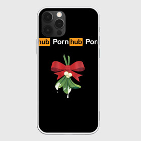 Чехол для iPhone 12 Pro с принтом XXXMAS (PornHub) , силикон | область печати: задняя сторона чехла, без боковых панелей | Тематика изображения на принте: brazzers | christmas | marry | new | santa | snow | winter | xmas | xxxmas | year | год | дед | мороз | новый | пронохаб | снег