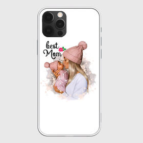 Чехол для iPhone 12 Pro Max с принтом Best Mom , Силикон |  | Тематика изображения на принте: 2021 | best mom | mom | беременность | доченька | дочка | дочке | лучшая мама | люблю маму | любовь | мама | маме | мамочка | мамочке | мамуле | мамуля | пузожитель | рождение ребенка | самая лучшая мама | семья