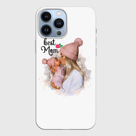 Чехол для iPhone 13 Pro Max с принтом Best Mom ,  |  | Тематика изображения на принте: 2021 | best mom | mom | беременность | доченька | дочка | дочке | лучшая мама | люблю маму | любовь | мама | маме | мамочка | мамочке | мамуле | мамуля | пузожитель | рождение ребенка | самая лучшая мама | семья