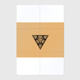 Магнитный плакат 2Х3 с принтом Магический треугольник-оберег , Полимерный материал с магнитным слоем | 6 деталей размером 9*9 см | знаки | оберег | символика | симметрия | талисман | татуировки. | треугольник | узоры