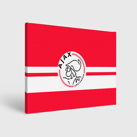 Холст прямоугольный с принтом AJAX AMSTERDAM , 100% ПВХ |  | Тематика изображения на принте: ajax | amsterdam | football | holland | red | sport | team | white | амстердам | аякс | гол | голландия | красный | логотип | мяч | нидерланды | полосы | спорт | футбол