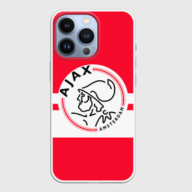 Чехол для iPhone 13 Pro с принтом AJAX AMSTERDAM ,  |  | ajax | amsterdam | football | holland | red | sport | team | white | амстердам | аякс | гол | голландия | красный | логотип | мяч | нидерланды | полосы | спорт | футбол