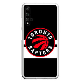 Чехол для Honor 20 с принтом TORONTO RAPTORS , Силикон | Область печати: задняя сторона чехла, без боковых панелей | basketball | canada | logo | nba | raptors | sport | team | toronto | usa | баскетбол | канада | логотип | мяч | нба | полосы | рэпторс | спорт | сша | торонто | черный