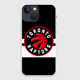 Чехол для iPhone 13 mini с принтом TORONTO RAPTORS ,  |  | basketball | canada | logo | nba | raptors | sport | team | toronto | usa | баскетбол | канада | логотип | мяч | нба | полосы | рэпторс | спорт | сша | торонто | черный
