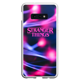 Чехол для Samsung S10E с принтом STRANGER THINGS (S) , Силикон | Область печати: задняя сторона чехла, без боковых панелей | stranger things | очень странные дела