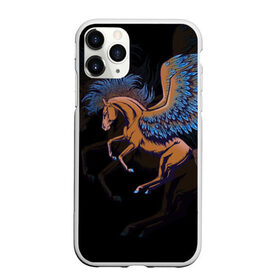 Чехол для iPhone 11 Pro Max матовый с принтом Pegasus wings , Силикон |  | Тематика изображения на принте: pegasus | винтаж | графика | животное | зверь | конь | крыло | крылья | лошадь | пегас | перо | перья | пони