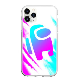 Чехол для iPhone 11 Pro матовый с принтом AMONG US - NEON , Силикон |  | among | among us | amongus | crewmate | game | games | imposter | impostor | logo | monster | sabotage | shhh | амонг | амонг ас | амонгас | игра | игры | импостер | космос | крюмейт | лого | логотип | логотипы | монстр | саботаж | символ | сим