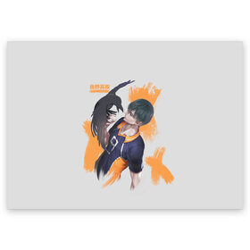 Поздравительная открытка с принтом Кагеяма Тобио , 100% бумага | плотность бумаги 280 г/м2, матовая, на обратной стороне линовка и место для марки
 | Тематика изображения на принте: anime | haikyu | haikyuu | hinata | karasuno | kei | nekoma | nishinoya | satori | tobio | yu | аниме | волейбол | волейбол аниме | кей | нишиноя ю | сатори | спорт | тобио | хината