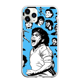 Чехол для iPhone 11 Pro матовый с принтом DIEGO MARADONA , Силикон |  | diego armando maradona | football | архентинос хуниорс | барселона | бока хуниорс | бока хуниорс. | диего армандо марадона | диего марадона | наполи | ньюэллс олд бойз | севилья | футбол