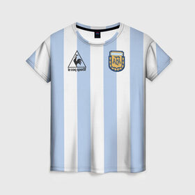 Женская футболка 3D с принтом Diego Maradona 10 (Автограф) , 100% полиэфир ( синтетическое хлопкоподобное полотно) | прямой крой, круглый вырез горловины, длина до линии бедер | 10 | 1960 | 2020 | argentina | barcelona | diego | football | legend | leo | lionel | maradona | messi | retro | rip | soccer | автограф | аргентина | барселона | бога | диего | легенда | лионель | марадона | месси | мяч | ретро | роспись | р