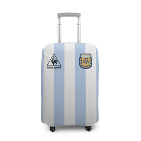 Чехол для чемодана 3D с принтом Diego Maradona 10 (Автограф) , 86% полиэфир, 14% спандекс | двустороннее нанесение принта, прорези для ручек и колес | 10 | 1960 | 2020 | argentina | barcelona | diego | football | legend | leo | lionel | maradona | messi | retro | rip | soccer | автограф | аргентина | барселона | бога | диего | легенда | лионель | марадона | месси | мяч | ретро | роспись | р