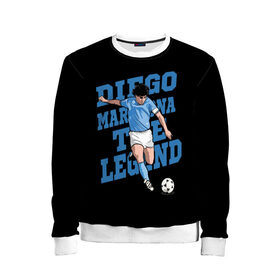 Детский свитшот 3D с принтом Diego Maradona , 100% полиэстер | свободная посадка, прямой крой, мягкая тканевая резинка на рукавах и понизу свитшота | Тематика изображения на принте: 10 | 1960 | 2020 | argentina | barcelona | diego | football | legend | leo | lionel | maradona | messi | retro | rip | soccer | аргентина | барселона | бога | диего | легенда | лионель | марадона | месси | мяч | ретро | рука | форма | футбол
