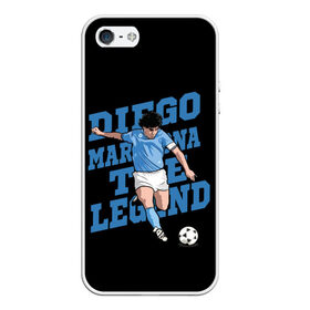 Чехол для iPhone 5/5S матовый с принтом Diego Maradona , Силикон | Область печати: задняя сторона чехла, без боковых панелей | Тематика изображения на принте: 10 | 1960 | 2020 | argentina | barcelona | diego | football | legend | leo | lionel | maradona | messi | retro | rip | soccer | аргентина | барселона | бога | диего | легенда | лионель | марадона | месси | мяч | ретро | рука | форма | футбол