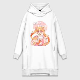 Платье-худи хлопок с принтом Sailor Moon Coffee ,  |  | anime | animegirl | cute | kavai | kavaii | madara | manga | sailor | sailorchibimoon | sailorjupiter | sailormars | sailormercury | sailormoon | sailormooncrystal | sailorvenus | usagi | usagitsukino | аниме | анимесейлормун | каваи | сейлормун