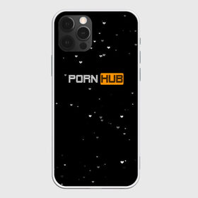 Чехол для iPhone 12 Pro Max с принтом Pornhub , Силикон |  | black | черный