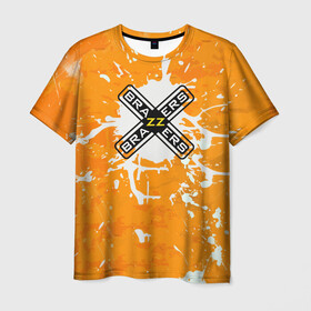 Мужская футболка 3D с принтом Brazzers , 100% полиэфир | прямой крой, круглый вырез горловины, длина до линии бедер | brazzers | рождественскую коллекцию