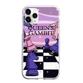 Чехол для iPhone 11 Pro матовый с принтом The Queens Gambit , Силикон |  | beth harmon | chess | queens gambit | the queens gambit | аня тейлор джой | бет хармон | нетфликс | ход королевы | шахматы