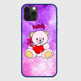 Чехол для iPhone 12 Pro с принтом Lovely bear , силикон | область печати: задняя сторона чехла, без боковых панелей | bear | love is | teddy | богиня | валентина | влюбленный | девушке | дочь | жена | игрушка | лучшая | любимая | люблю | мама | марта | медведь | медведь с сердцем | медвежата | мишка тедди | плюшевые | подарок