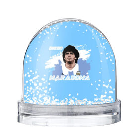 Снежный шар с принтом Диего Марадона , Пластик | Изображение внутри шара печатается на глянцевой фотобумаге с двух сторон | diego | diego armando maradona | maradona | аргентина | диего | король | легенда | марадона | нападающий | полузащитник | футбол | футболист