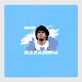 Магнитный плакат 3Х3 с принтом Диего Марадона , Полимерный материал с магнитным слоем | 9 деталей размером 9*9 см | diego | diego armando maradona | maradona | аргентина | диего | король | легенда | марадона | нападающий | полузащитник | футбол | футболист