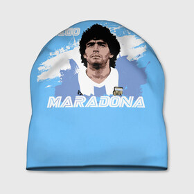 Шапка 3D с принтом Диего Марадона , 100% полиэстер | универсальный размер, печать по всей поверхности изделия | diego | diego armando maradona | maradona | аргентина | диего | король | легенда | марадона | нападающий | полузащитник | футбол | футболист