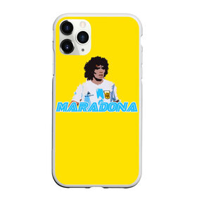 Чехол для iPhone 11 Pro матовый с принтом Диего Марадона , Силикон |  | diego | diego armando maradona | maradona | аргентина | диего | король | легенда | марадона | нападающий | полузащитник | футбол | футболист