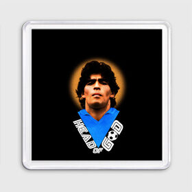 Магнит 55*55 с принтом Diego Maradona , Пластик | Размер: 65*65 мм; Размер печати: 55*55 мм | diego | diego armando maradona | legend | maradona | аргентина | диего | король | легенда | марадона | нападающий | полузащитник | футбол | футболист