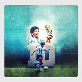 Магнитный плакат 3Х3 с принтом 10 number , Полимерный материал с магнитным слоем | 9 деталей размером 9*9 см | 10 номер | diego | football | maradona | maradonna | арегнтина | бога | диего | марадона | марадонна | ретро | рука | сборная аргентины | футбол | футболист