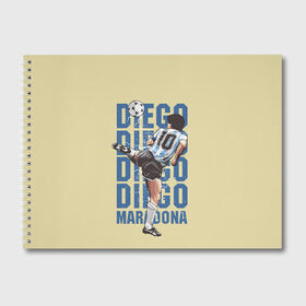 Альбом для рисования с принтом Diego Diego , 100% бумага
 | матовая бумага, плотность 200 мг. | Тематика изображения на принте: 10 номер | diego | football | maradona | maradonna | арегнтина | бога | диего | марадона | марадонна | ретро | рука | сборная аргентины | футбол | футболист