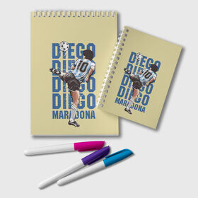 Блокнот с принтом Diego Diego , 100% бумага | 48 листов, плотность листов — 60 г/м2, плотность картонной обложки — 250 г/м2. Листы скреплены удобной пружинной спиралью. Цвет линий — светло-серый
 | 10 номер | diego | football | maradona | maradonna | арегнтина | бога | диего | марадона | марадонна | ретро | рука | сборная аргентины | футбол | футболист