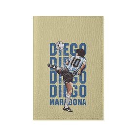 Обложка для паспорта матовая кожа с принтом Diego Diego , натуральная матовая кожа | размер 19,3 х 13,7 см; прозрачные пластиковые крепления | Тематика изображения на принте: 10 номер | diego | football | maradona | maradonna | арегнтина | бога | диего | марадона | марадонна | ретро | рука | сборная аргентины | футбол | футболист