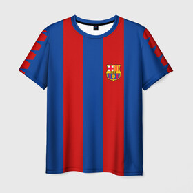 Мужская футболка 3D+ с принтом Барселона Марадона , 100% микрофибра | круглый вырез горловины, длина до линии бедер | 10 номер | diego | football | maradona | maradonna | арегнтина | бога | диего | марадона | марадонна | ретро | рука | сборная аргентины | футбол | футболист